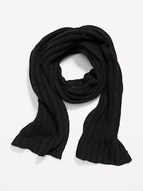 Image number 2 showing, Chunky Cable Knit Scarf