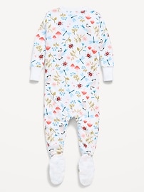 Image number 2 showing, Old Navy x Lovevery Snug-Fit 2-Way-Zip Sleep & Play Footed One-Piece for Baby