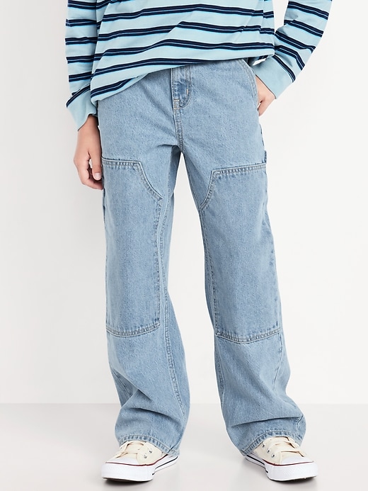 Image number 1 showing, Baggy Carpenter Jeans for Boys