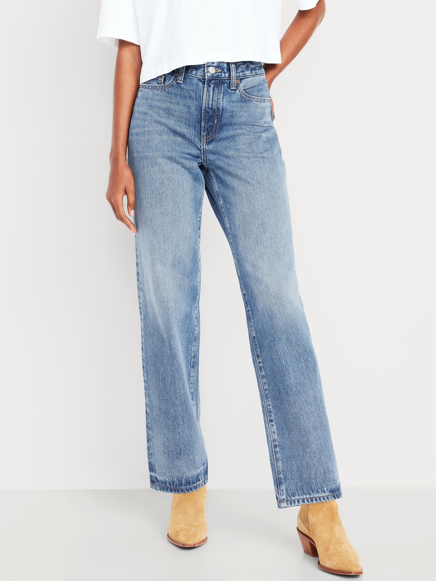 High-Waisted OG Loose Jeans