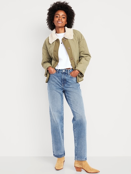 Image number 1 showing, High-Waisted OG Loose Jeans