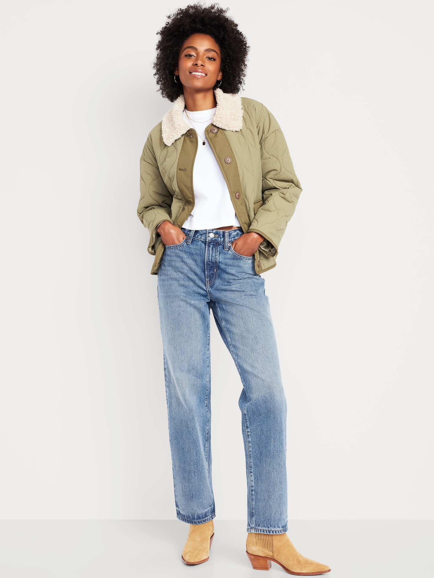 High-Waisted OG Loose Jeans