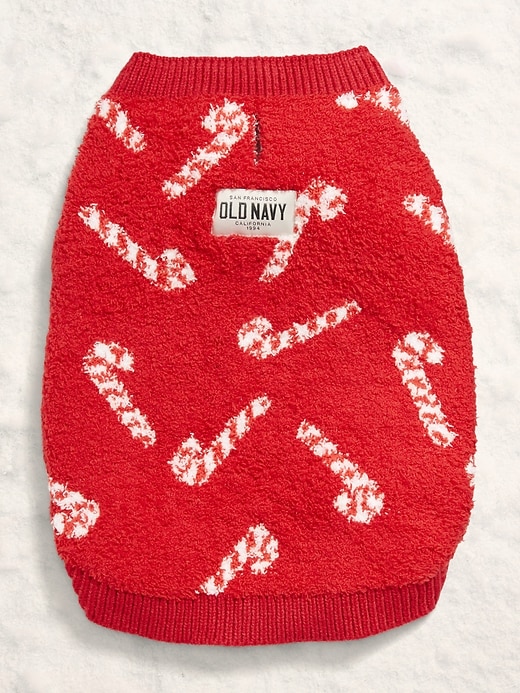 Image number 2 showing, Cozy Printed Sweater for Pets