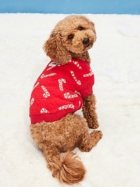 Image number 1 showing, Cozy Printed Sweater for Pets