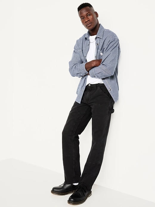 Image number 3 showing, 90’s Straight Built-In Flex Workwear Carpenter Jeans