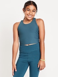 Image number 3 showing, PowerSoft Longline Sports Bra for Girls