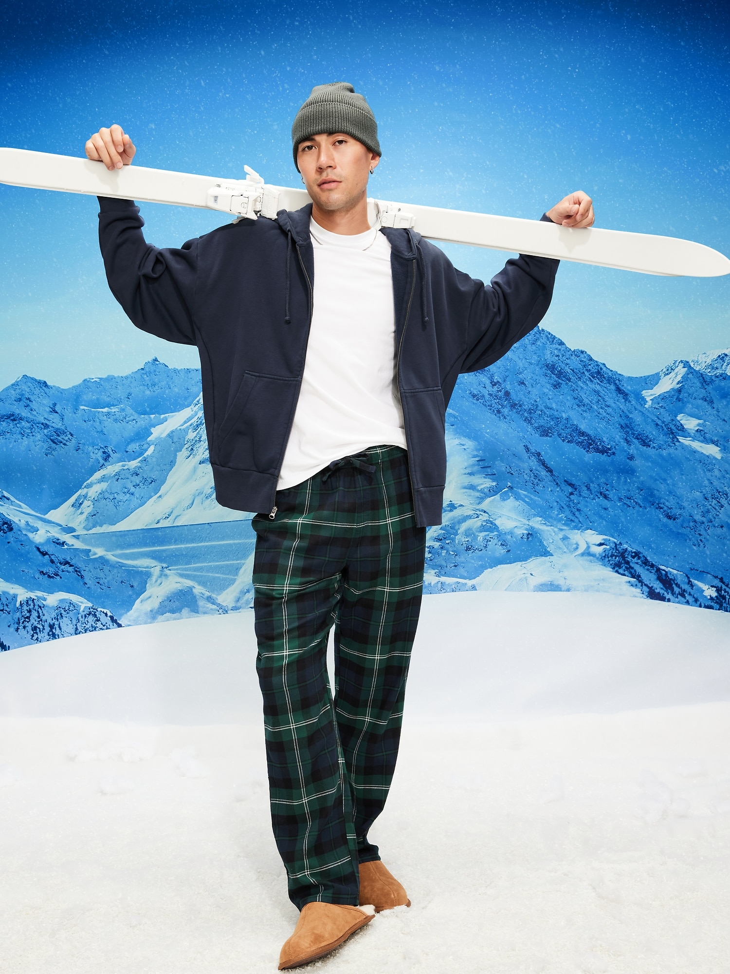 Flannel Pajama Pants for Men