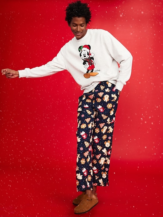 Image number 1 showing, Old Navy x Disney Printed Flannel Pajama Pants for Men