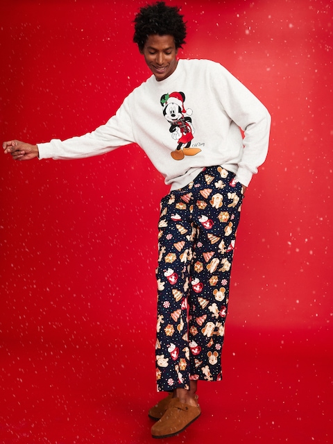Old Navy x Disney Printed Flannel Pajama Pants for Men - Disney Cookies Party (Match The Fam!)