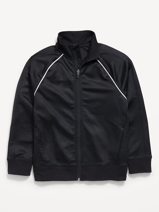 Image number 2 showing, Full-Zip Track Jacket for Boys