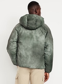 Image number 2 showing, Oversized Water-Resistant Hooded Puffer Jacket