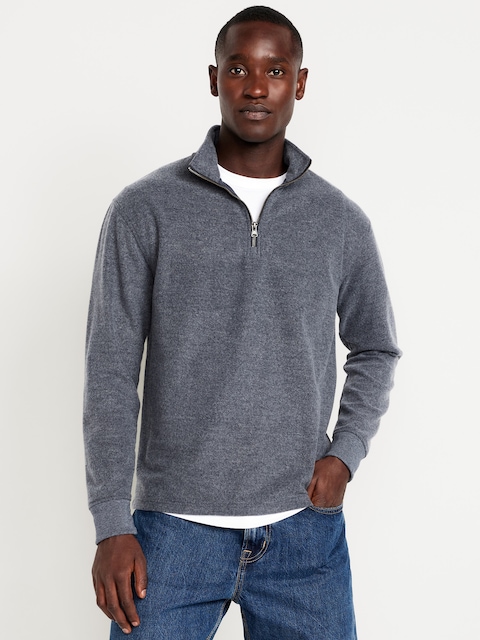 Quarter-Zip Fleece Pullover