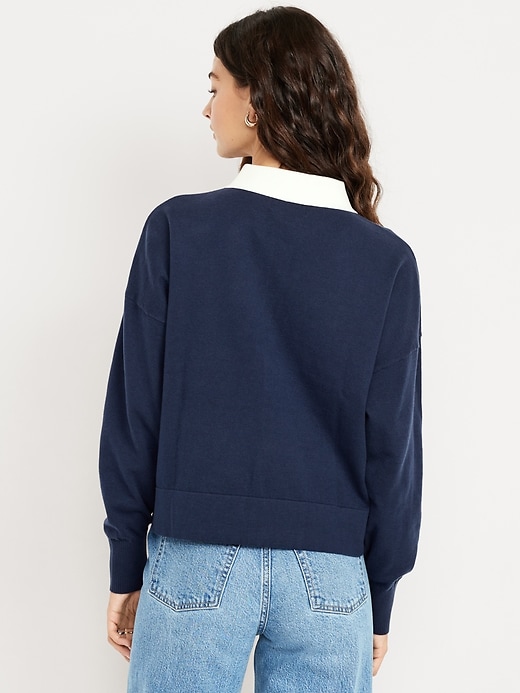 Image number 2 showing, SoSoft Lite Cropped Polo