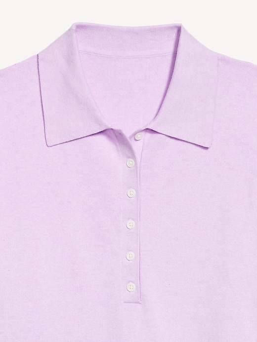 Image number 6 showing, SoSoft Lite Cropped Polo