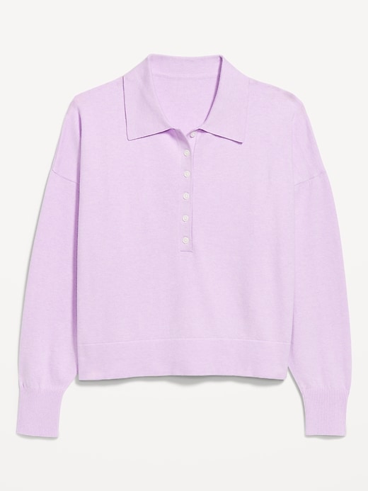 Image number 5 showing, SoSoft Lite Cropped Polo