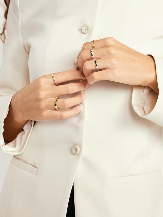 Image number 6 showing, Fitted Long Blazer
