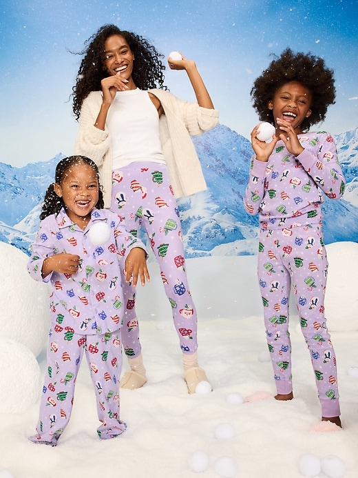 Image number 3 showing, High-Waisted Waffle Pajama Shorts for Women