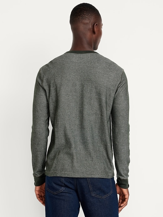 Image number 2 showing, Crew-Neck Waffle T-Shirt