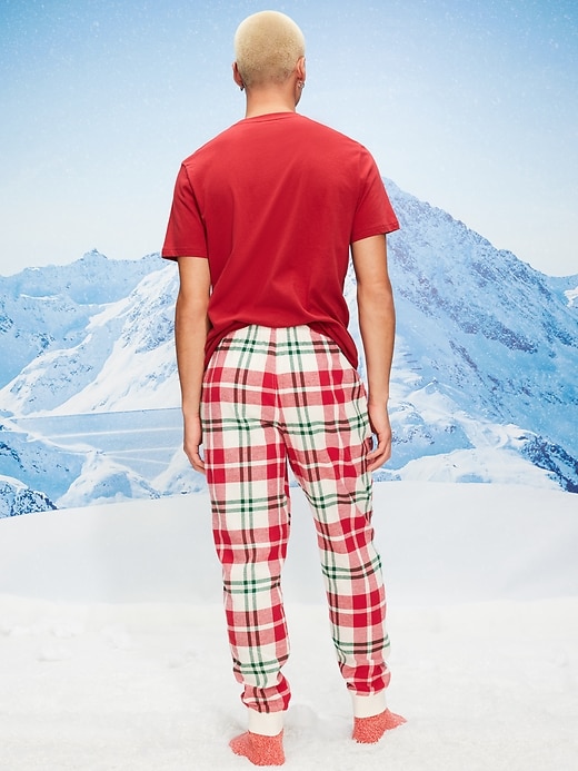 Image number 2 showing, Flannel Pajama Joggers for Men
