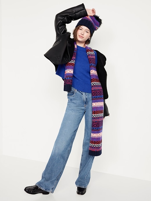 Image number 3 showing, SoSoft Loose Crew-Neck Sweater