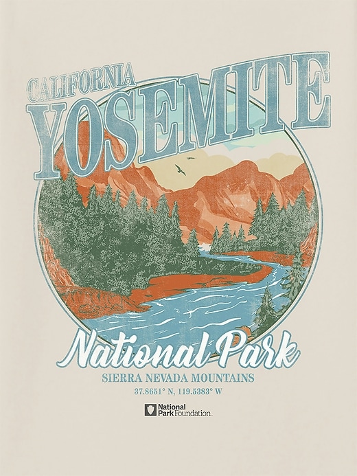 Image number 2 showing, Yosemite National Park Vintage Graphic T-Shirt for Men