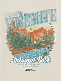 Image number 2 showing, Yosemite National Park Vintage Graphic T-Shirt for Men