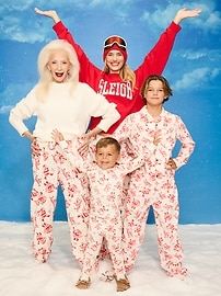 Image number 4 showing, Gender-Neutral Snug-Fit Graphic Pajama Set for Kids
