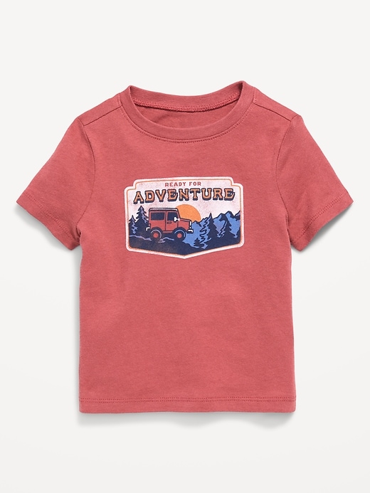 Image number 1 showing, Short-Sleeve Unisex Graphic T-Shirt for Toddler