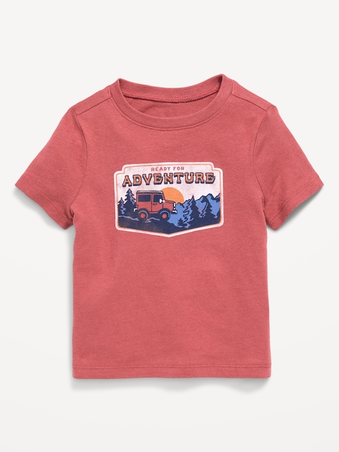 Short-Sleeve Unisex Graphic T-Shirt for Toddler - Cherry Birch
