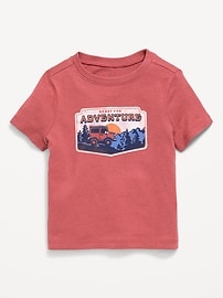 Image number 1 showing, Short-Sleeve Unisex Graphic T-Shirt for Toddler