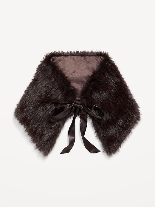 Image number 2 showing, Faux Fur Stole