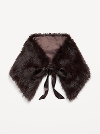 Image number 2 showing, Faux Fur Stole