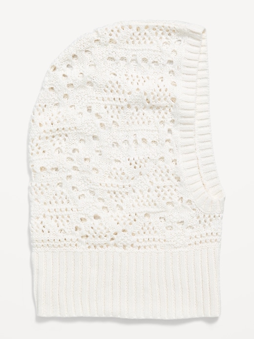 Image number 2 showing, Crochet-Knit Balaclava