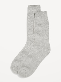 Image number 1 showing, Cozy-Lined Crew Socks for Men