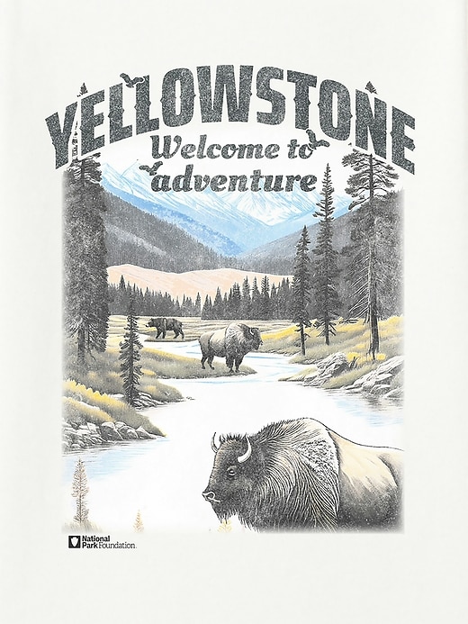 Image number 2 showing, Yellowstone National Park Classic Graphic T-Shirt for Men