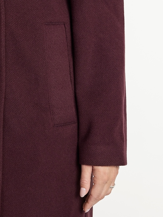 Image number 6 showing, Oversized Twill Overcoat