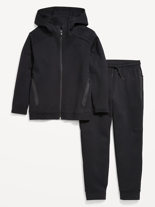 Image number 4 showing, Dynamic Fleece Zip-Front Hoodie and Joggers Set for Boys