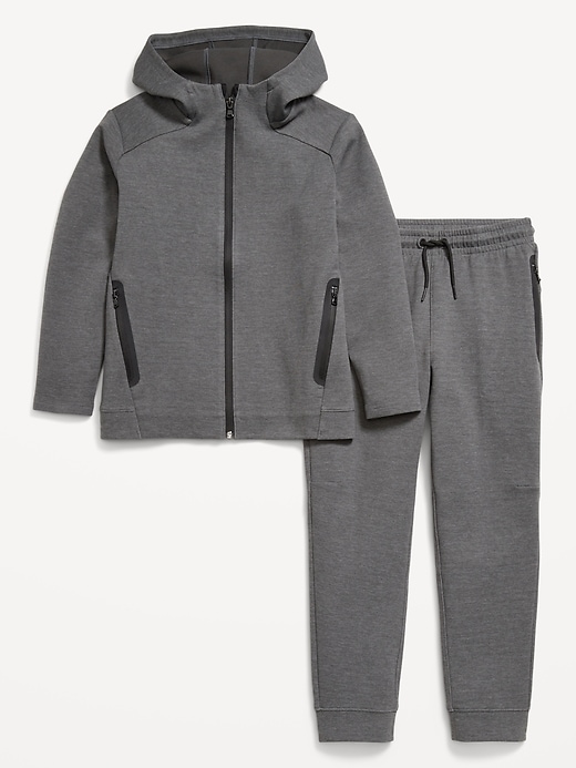 Image number 4 showing, Dynamic Fleece Zip-Front Hoodie and Joggers Set for Boys
