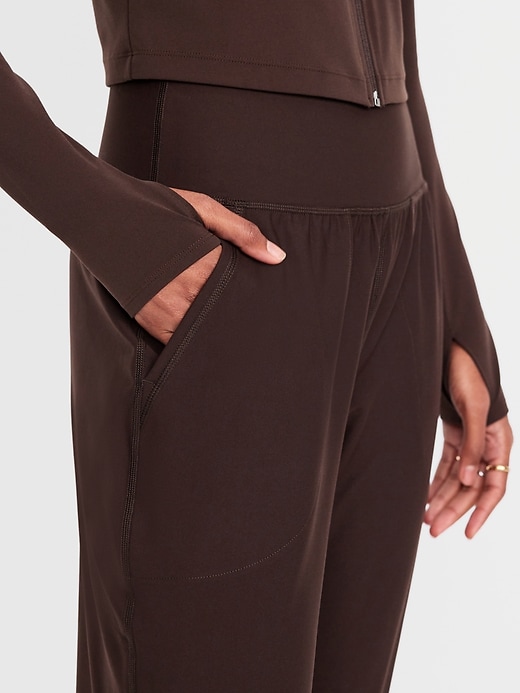 Image number 3 showing, High-Waisted PowerSoft Pocket Joggers