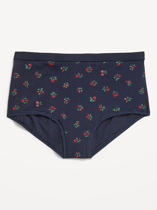 Image number 1 showing, High-Waisted Everyday Brief Cotton Underwear