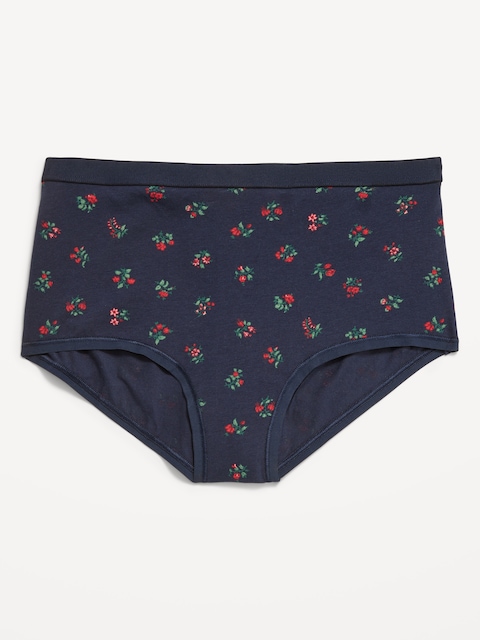 High-Waisted Everyday Brief Cotton Underwear