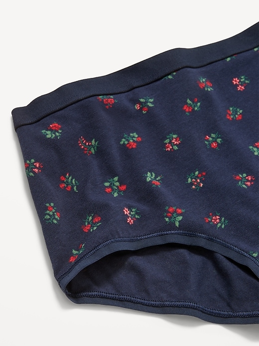 Image number 2 showing, High-Waisted Everyday Brief Cotton Underwear