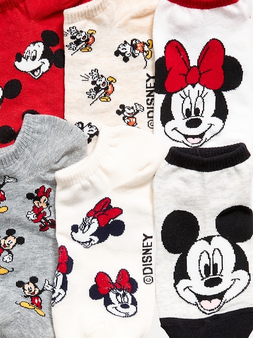 Image number 2 showing, Disney© 6-Pack Novelty Ankle Socks for Women