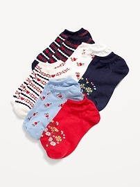 Image number 1 showing, Ankle Socks 6-Pack for Women