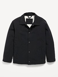 Image number 1 showing, ShredTech Sherpa-Lined Coach Jacket for Boys