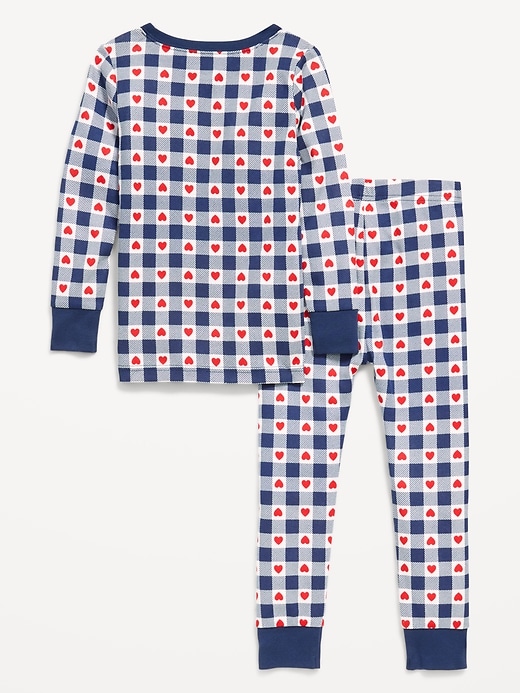 Printed Snug-Fit Pajama Set for Toddler & Baby