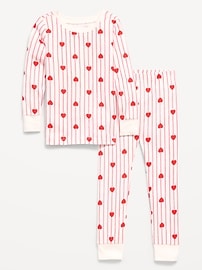 Image number 1 showing, Printed Snug-Fit Pajama Set for Toddler & Baby