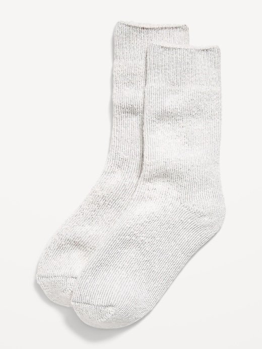 Image number 1 showing, Sweatshirt Crew Sock for Women