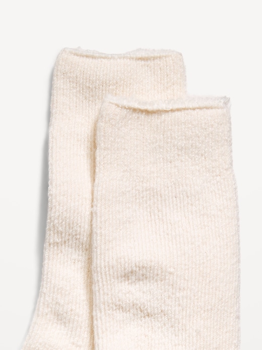 Image number 2 showing, Sweatshirt Crew Sock for Women