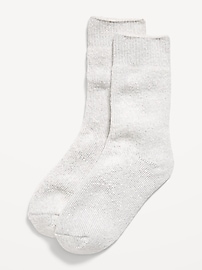 Image number 1 showing, Sweatshirt Crew Sock for Women
